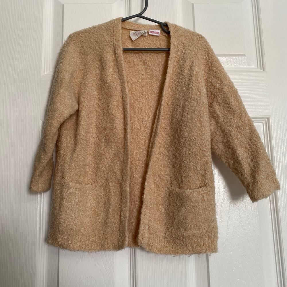 Zara knit wear baby girl 2-3 years wool blend cardigan sweater